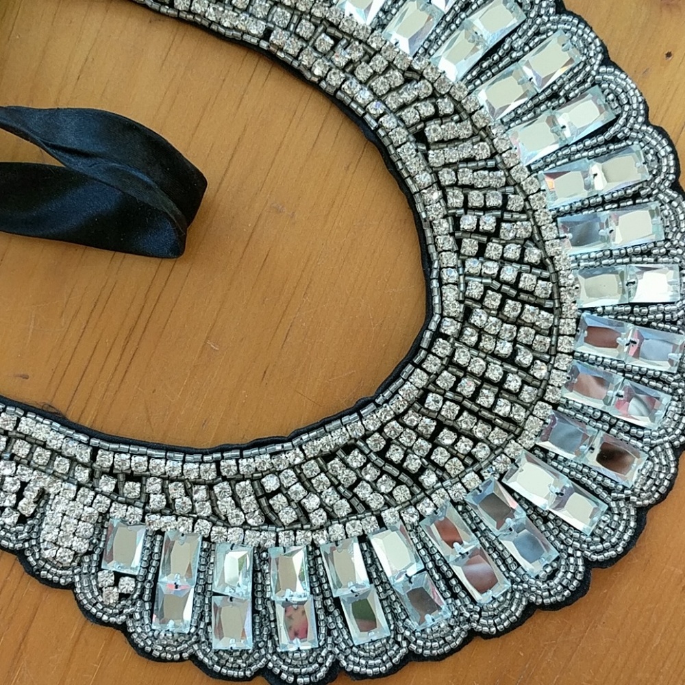 RHINESTONE BIB COLLAR!💎💎💎💎💎💎💎💎💎💎 - Picture 4 of 8